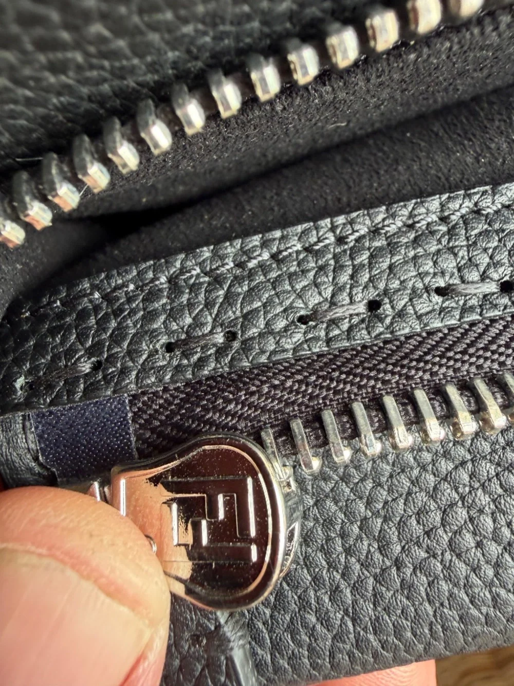 Fendi Selleria Monster Eyes Large Peekaboo Bag